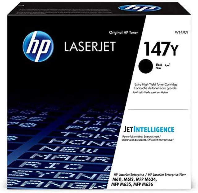 Alt view image 2 of 20 - HP Laserjet 147Y Toner Cartridge Black W1470Y