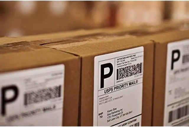 Alt view image 8 of 20 - DYMO 2026404 Extra-Large Shipping Labels for LabelWriter Label Printers, White, 4'' x 6'', 5 Rolls of 220
