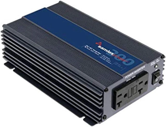 Alt view image 6 of 8 - SAMLEX PST-300-12 PURE SINE WAVE INVERTER 12V INPUT 120