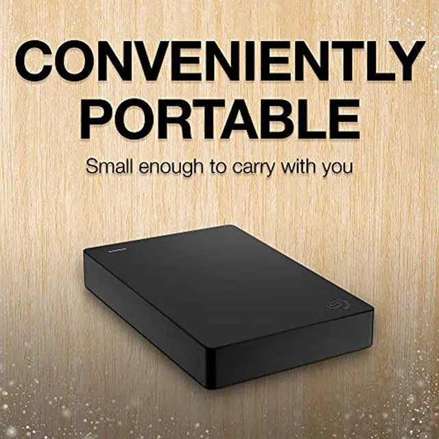 Alt view image 8 of 16 - Seagate Portable 4TB External Hard Drive HDD Slim - USB 3.0 for PC Laptop and Mac (STGX4000400)