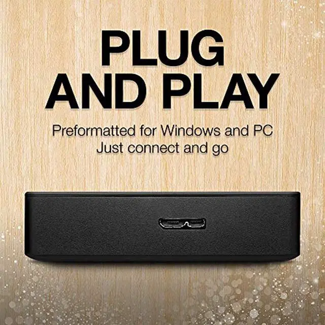 Alt view image 10 of 16 - Seagate Portable 4TB External Hard Drive HDD Slim - USB 3.0 for PC Laptop and Mac (STGX4000400)