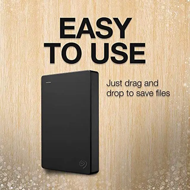 Alt view image 11 of 16 - Seagate Portable 4TB External Hard Drive HDD Slim - USB 3.0 for PC Laptop and Mac (STGX4000400)