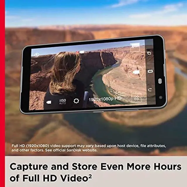 Alt view image 3 of 7 - SanDisk 32GB 2-Pack Ultra microSDHC UHS-I Memory Card (2x32GB) - SDSQUA4-032G-GN6MT