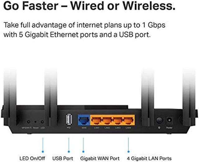 Alt view image 14 of 20 - TP-Link WiFi 6 Router AX1800 Smart WiFi Router (Archer AX21) - Dual Band Gigabit Router, Works with Alexa