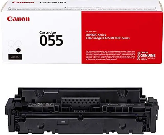 Alt view image 8 of 20 - Canon - 3016C001 - Canon 055 Original Toner Cartridge - Black - Laser - 2300 Pages - 1 Pack