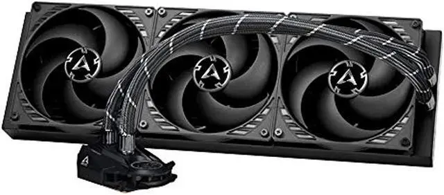 Alt view image 9 of 17 - Arctic Liquid Freezer II 420 - Multi Compatible All-in-One CPU AIO Water Cooler, Compatible with Intel & AMD, Efficient PWM Controlled Pump, Fan Speed: 200-1700 RPM (Controlled via PWM) - ACFRE00092A