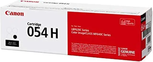 Alt view image 11 of 20 - Canon 054H Toner Cartridge Black 3028C001