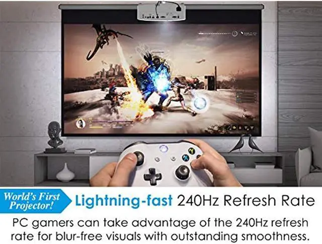 Alt view image 18 of 20 - Optoma 4K UHD DLP Projector with High Dynamic Range UHD50X