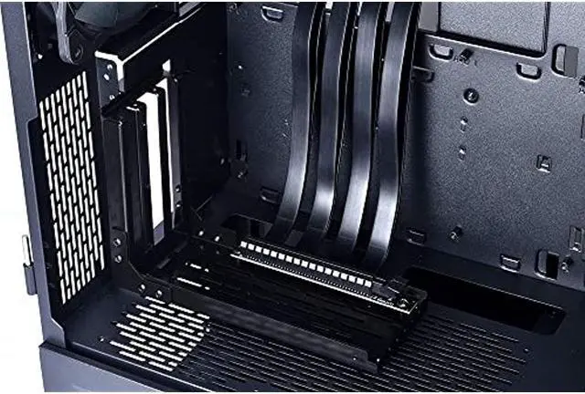 Alt view image 11 of 20 - LIAN LI LAN2-1X Premium PCI-E x16 3.0 Black Extender Riser Cable 200mm and Covert Bracket for LANCOOL II / LANCOOL II Mesh RGB Black /  LANCOOL II Mesh Performance---LAN2-1X