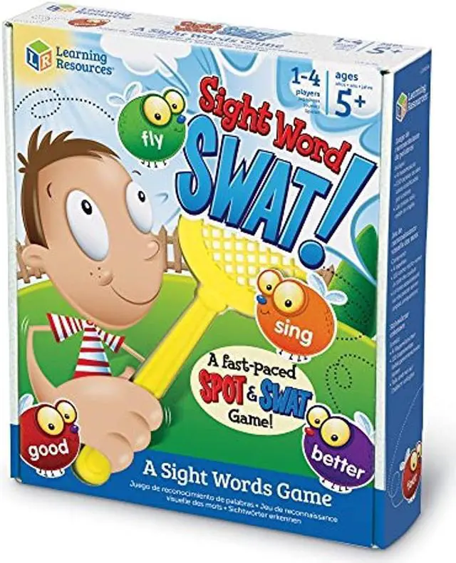 Alt view image 12 of 18 - Learning Resources LER8598 Sight Words Swat A Sight Words Game