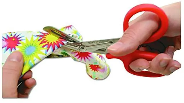 Alt view image 11 of 17 - Westcott Stainless Steel Office Snips 7" Long Red 10098