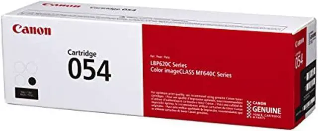 Alt view image 10 of 20 - Canon 054 Black Toner Cartridge (3024C001)