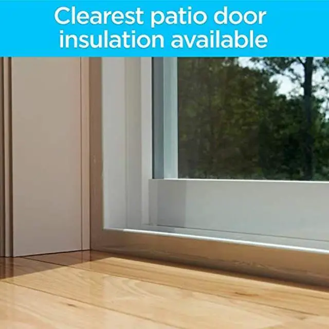 Alt view image 8 of 12 - 3m Interior Patio Door Insulator Kit  2144W-6