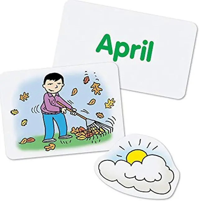 Alt view image 10 of 16 - LEARNING RESOURCES CALENDAR AND WEATHER POCKET CHART