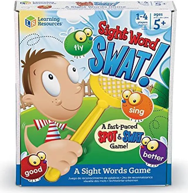 Alt view image 11 of 18 - Learning Resources LER8598 Sight Words Swat A Sight Words Game