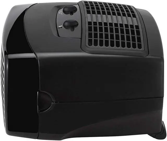 Alt view image 9 of 17 - Holmes Aer1 Desktop Personal Air Purifier with HEPA-Type Filter & Optional Ionizer, Black HAP242B-U