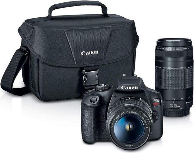 Alt view image 10 of 20 - Canon EOS Rebel T7 Double Zoom Lens Kit