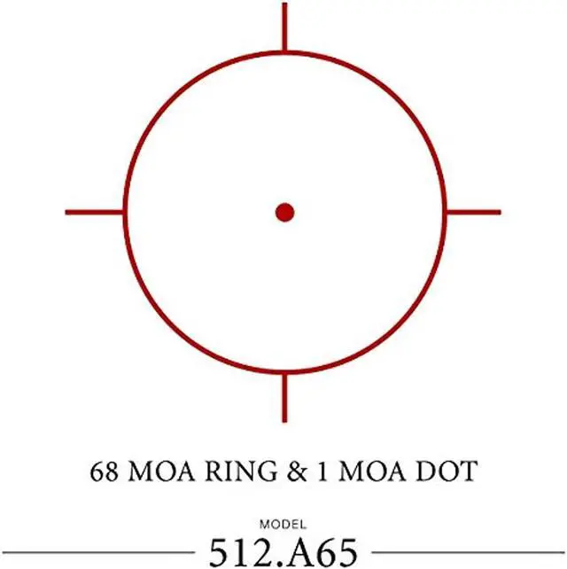 Alt view image 5 of 11 - EOTECH512.A65 Holographic Weapon Sight