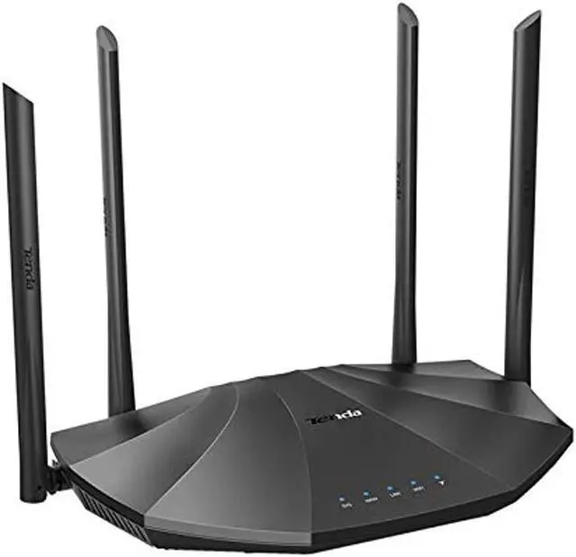 Alt view image 4 of 13 - Tenda Network AC19 AC2100 Dual Band Gigabit WiFi Router 5GHz 24GHz