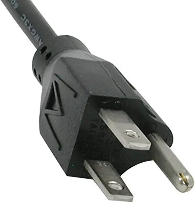 Alt view image 4 of 12 - C2G 09482 18 AWG Universal Power Cord - NEMA 5-15P to IEC320C13, TAA Compliant, Black (15 Feet, 4.57 Meters)