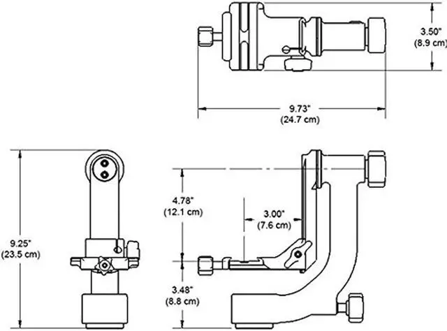 Alt view image 12 of 15 - Wimberley WH-200 Gimbal Tripod Head II with Quick Release Base #WH200