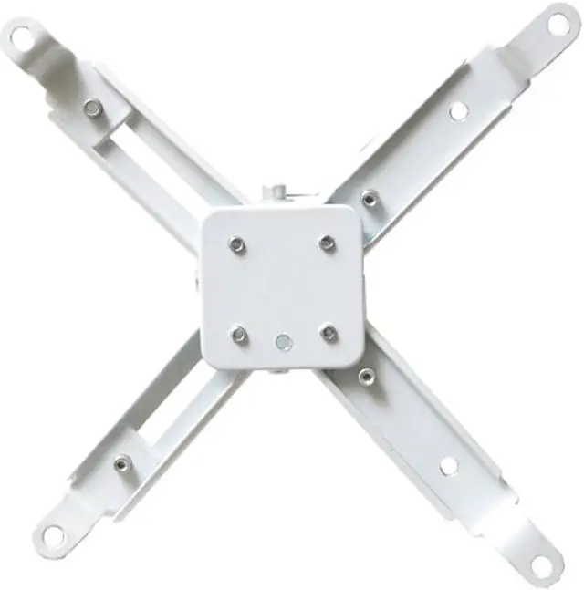 Alt view image 13 of 13 - VideoSecu Tilt Swivel Rotate LCD DLP Projector Ceiling Mount Bracket Fits Flat or Vaulted Ceiling with Extendable Pole - Height Adjustable/ Cable Management 3CA