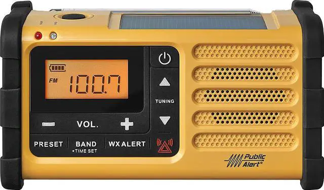 Alt view image 13 of 20 - Sangean AM FM WX Emergency Radio MMR-88