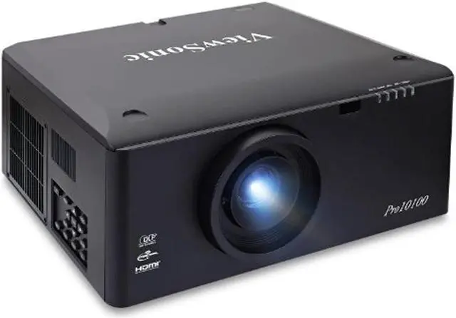 Alt view image 10 of 20 - ViewSonic Pro10100 1024 x 768 6000 lm DLP Projector