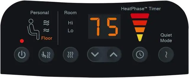 Alt view image 7 of 8 - Honeywell Heat Genius Heater