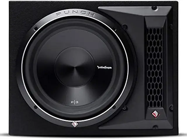 Alt view image 19 of 20 - Rockford Fosgate P3-1X12 12" 1200W  Single Loaded Vented Subwoofer Sub Enclosure