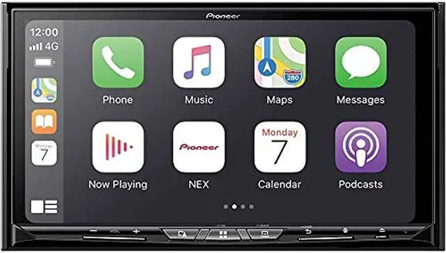Alt view image 4 of 9 - Pioneer AVIC-W8600NEX 7" 2-DIN Car Stereo Navigation Receiver w/ CD/DVD Player