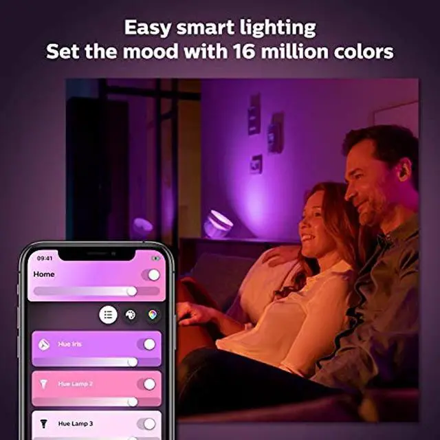 Alt view image 3 of 9 - Philips Hue 561795 Hue Iris Table Lamp