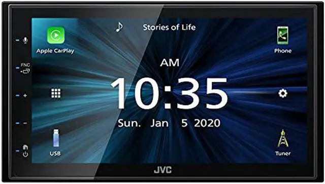 Alt view image 17 of 20 - JVC KWM560 6.8 inch Shallow Chassis Digital Media Receiver