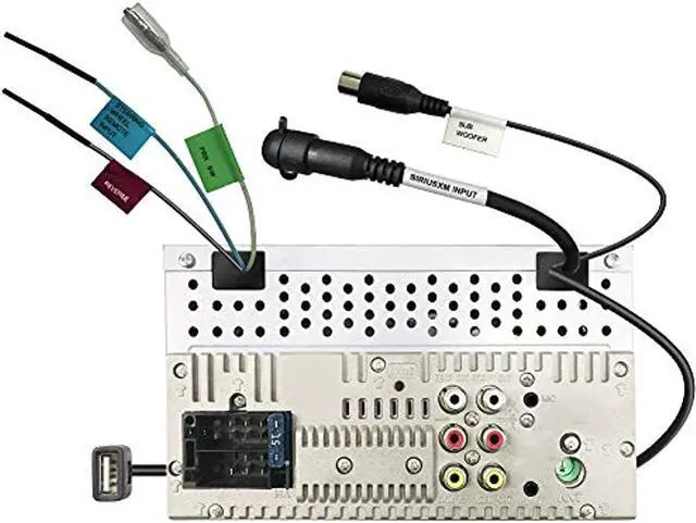 Alt view image 15 of 20 - JVC KWM560 6.8 inch Shallow Chassis Digital Media Receiver