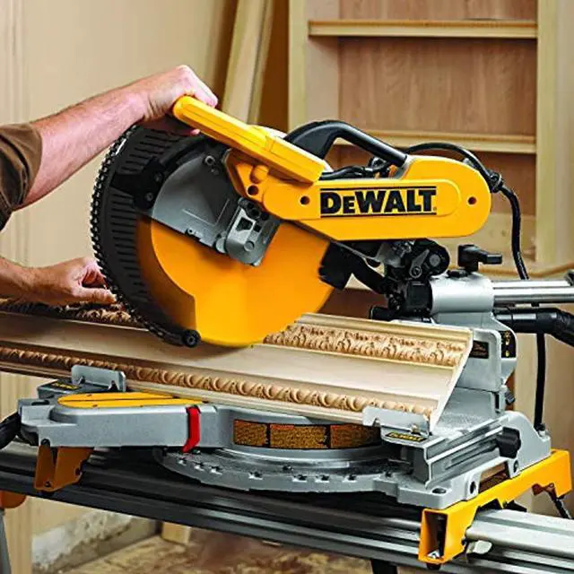 Alt view image 6 of 10 - DeWalt DW7084 Miter Saw Crown Stops