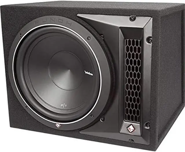 Alt view image 19 of 20 - Rockford Fosgate P1-1X12 12" Single Loaded Subwoofer Enclosure 500W