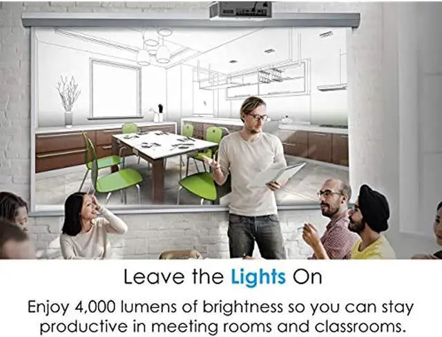 Alt view image 5 of 20 - Optoma ZH403 4K High Lumens Brightness Projector