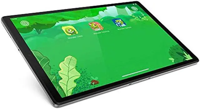 Alt view image 7 of 7 - Lenovo Smart Tab M10 Plus, FHD 10.3" Android Tablet, Alexa-Enabled Smart Device, Octa-Core Processor, 32GB Storage, 2GB RAM, Wi-Fi, Bluetooth, ZA6M0030US, Platinum Grey