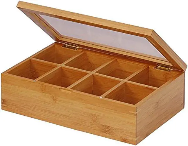Alt view image 2 of 5 - Oceanstar TB1323 Oceanstar Bamboo Tea Box