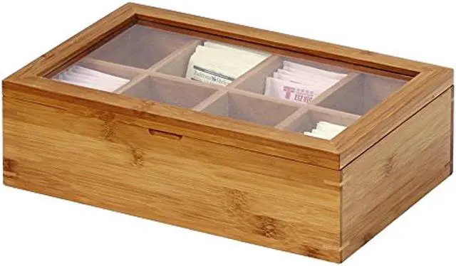 Alt view image 5 of 5 - Oceanstar TB1323 Oceanstar Bamboo Tea Box