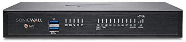 Main image of SonicWall TZ670 Firewall (Gen 7) w/ Secure Upgrade Plus (3-Year Advanced Protection Security Suite) and 1 Year CSE | 03-SSC-3028