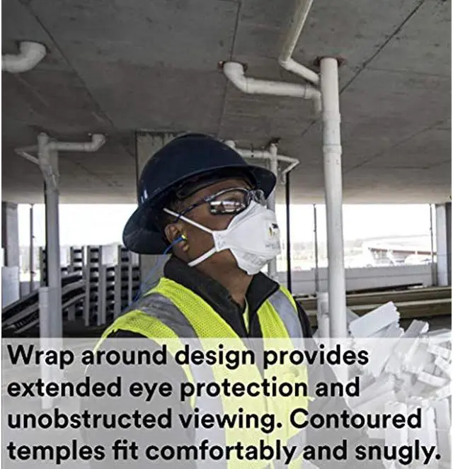 Alt view image 9 of 13 - 3m Virtua™ CCS Anti-Fog Safety Glasses , Clear Lens Color   11872-00000-20