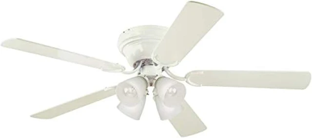 Main image of Westinghouse Lighting 7232300 CONTEMPRA IV Indoor Ceiling Fan with Light, 52 Inch, WHITE