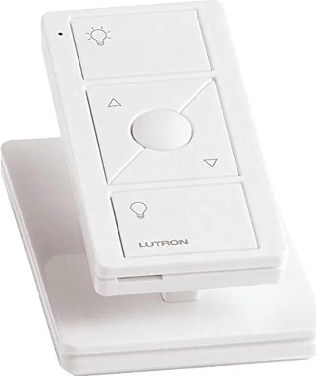 Alt view image 4 of 6 - Lutron Mounting Accessories, Lutron Pico Wireless System White   L-PED1-WH