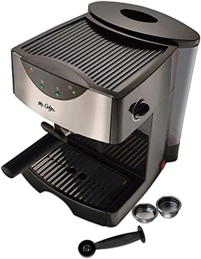 Alt view image 9 of 18 - MR. COFFEE ECMP50-RB Pump Espresso Maker