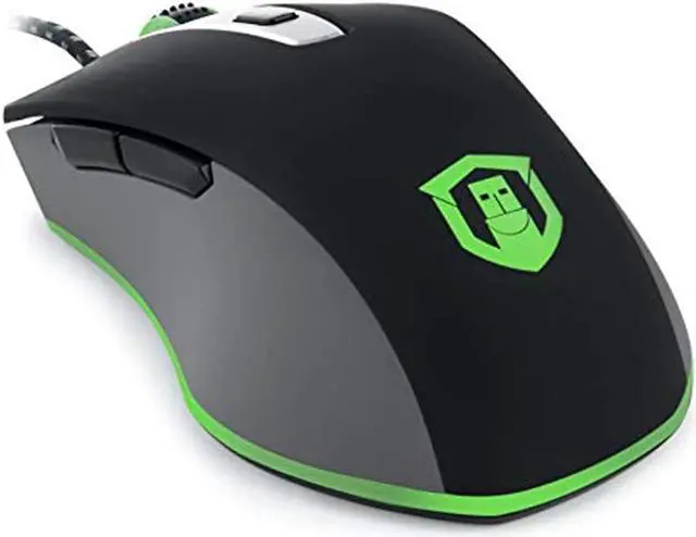 Main image of Plugable USB Mouse - Gaming, Adjustable DPI, Color LED, 6 Foot Braided Cable