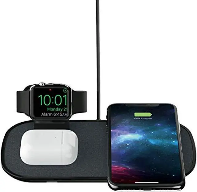 Alt view image 3 of 9 - Mophie - 409903653 - Mophie Induction Charger - AC Plug