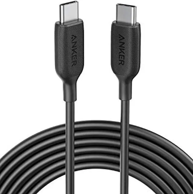 Main image of USB C Cable 60W 10ft, Anker Powerline III USB-C to USB-C Cable 2.0, USB C Charger Cable for MacBook Pro 2020, iPad Pro 2020, Switch, Samsung Galaxy S20 Plus S9 S8 Plus, Pixel, and More