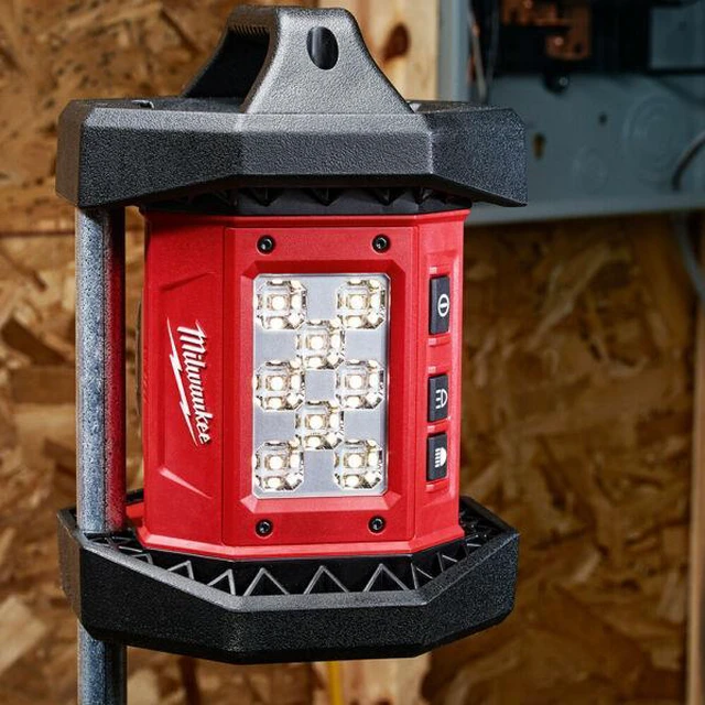 Alt view image 9 of 15 - Milwaukee Electric Tool M18 LED Flood Light (Battery and Charger NOT Included)