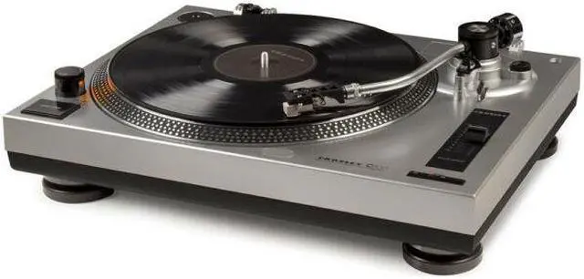 Alt view image 8 of 17 - Crosley 2 Speed S-Shaped Built-In Preamp Record Player Turntable (For Parts)